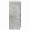 vidaXL Bufetă cu sertare Gri beton 71x35x84 cm Lemn prelucrat