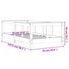 vidaXL Cadru de pat pentru copii, 70x140 cm, lemn masiv de pin