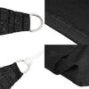 vidaXL P&acirc;nză parasolar, negru, 3 x 3 x 4,2 m, HDPE, 160 g/m&sup2;