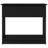vidaXL Consolă cu sertare Negru 85,5x38,5x74,5 cm