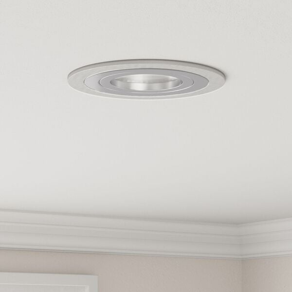 vidaXL Spotlights 6 pcs Argintiu 9 x 9 x cm Aluminiu