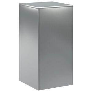 vidaXL Suport pentru plante Argintiu 40 x 40 x 80 cm Oțel