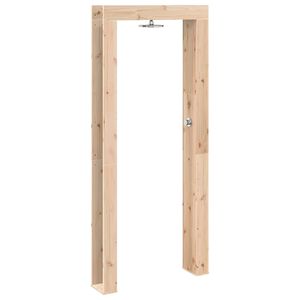 vidaXL Duș exterior 226 cm Lemn masiv de pin și oțel inoxidabil