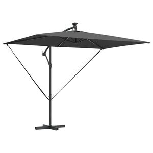vidaXL Umbrelă de soare 294 x 200 x 270 cm Poliester și Aluminiu