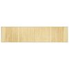 vidaXL Covor dreptunghiular, natural deschis, 70x300 cm, bambus
