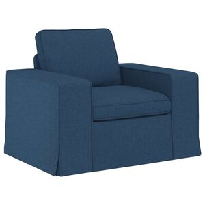 vidaXL Canapea albastru 103 x 80 x 82 cm țesătură