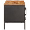 vidaXL Dulap TV, 110x35x40 cm, lemn masiv de mango brut