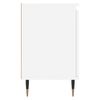 vidaXL Noptiere, 2 buc, alb, 40x30x50 cm, lemn compozit