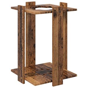 vidaXL Suport pentru tacuri de biliard Lemn prelucrat 42 x 43 x 60 cm