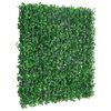 vidaXL Gard din frunze de arbust artificiale,&nbsp;24 buc., verde, 50x50 cm