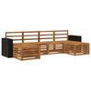 vidaXL Seturi de canapele 6 pcs natural Lemn Solid de Acacia