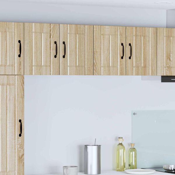 vidaXL Dulapuri de perete pentru bucătărie Lucca 2 pcs Stejar Sonoma