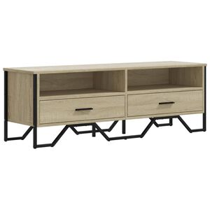 vidaXL Dulap TV, stejar sonoma, 122x34x41 cm, lemn prelucrat