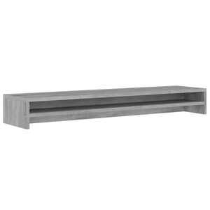 vidaXL Suport pentru monitor gri sonoma 100x24x13 cm lemn prelucrat
