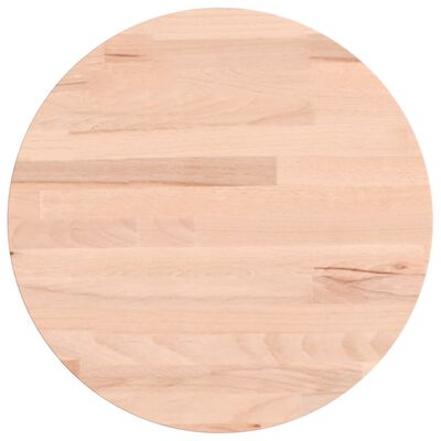 vidaXL Blat de masă rotund, Ø30x1,5 cm, lemn masiv de fag