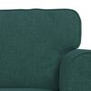 vidaXL Canapea 2 pcs Verde &icirc;nchis 215 x 82 x 80 cm țesătură
