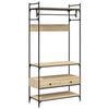 vidaXL Șifonier cu sertare stejar sonoma 89x39x184,5 cm lemn compozit