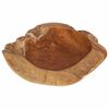 vidaXL Fructieră JEPARA &Oslash; 50 cm Lemn solid de tec Rotund Maro Teak