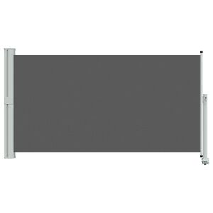 vidaXL Awning lateral 100% poliester, fier, oțel