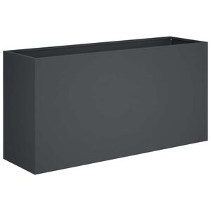 vidaXL Vază pentru Grădină Antracit 100 x 30 x 40 cm