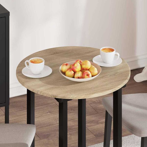 vidaXL Placă de masă Stejar sonoma 60 x 60 x 1,5 cm Lemn compozit