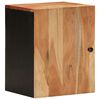 vidaXL Dulap de perete de baie, 38x33x48 cm, lemn masiv de acacia