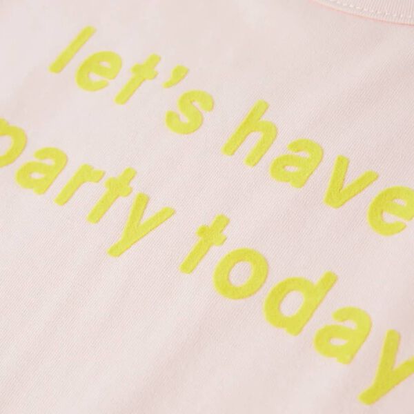 Tricou pentru copii, roz pal, 92