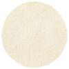 vidaXL Covor shaggy cu pom &icirc;nalt, NAVARRA, crem, 160x160 cm, poliester