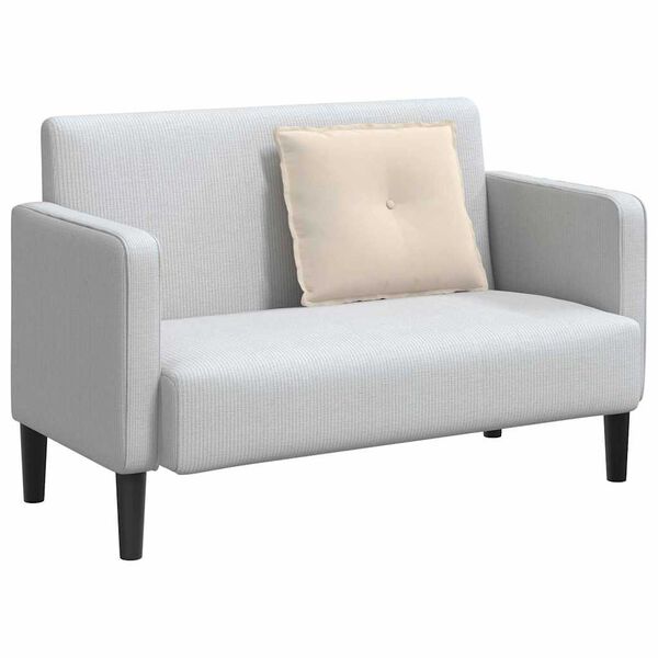 vidaXL Perna pentru spate Bej 60 x 50 cm Țesătură din microfibră