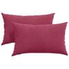 vidaXL Perne pentru canapea 2 pcs bordo 50 x 30 cm