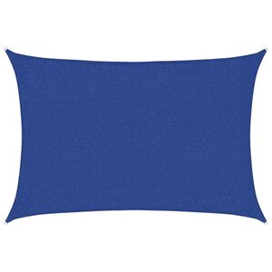 vidaXL P&acirc;nză parasolar, albastru, 2x2,5 m, HDPE, 160 g/m&sup2;