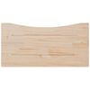 vidaXL Blat de birou, alb, 80x40x2,5 cm, lemn masiv de pin