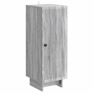 vidaXL Bufet Sonoma gri 33 x 34,5 x 90 cm Lemn prelucrat