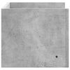 vidaXL Raft de perete, gri beton, 70,5x35x30,5 cm, lemn prelucrat