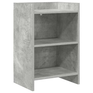 vidaXL Mese de noptieră Gri Beton 40 x 30 x 60 cm Lemn prelucrat