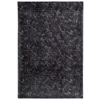 vidaXL Autocolant pentru mobilier, negru marmură, 90x500 cm, PVC