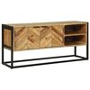 vidaXL Cabinet TV Maro 110 x 30 x 50 cm Lemn Solid de Acacia