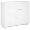 vidaXL Bufet Alb 85,5 x 31 x 75 cm Lemn prelucrat