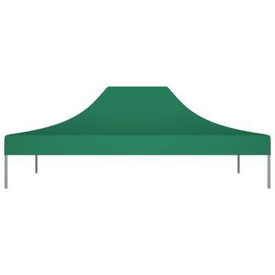 vidaXL Acoperiș pentru cort de petrecere, verde, 4 x 3 m, 270 g/m²