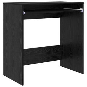 vidaXL Birou Stejar Negru Lemn prelucrat 77.5 x 43 x 79 cm