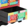 vidaXL Dulap de noapte Multicolour 40 x 35 x 45 cm Lemn masiv de mango