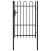 vidaXL Poartă de gard BOXTEL 103 x 200 cm Oțel vopsit electrostatic