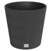 vidaXL Jardinieră cu interior detașabil antracit 35 / 37,5 L PP ratan