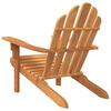 vidaXL Scaun Adirondack de grădină, 79x95x92 cm, lemn masiv de tec