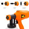vidaXL Pistol de vopsit electric, 350 W, 800 ml