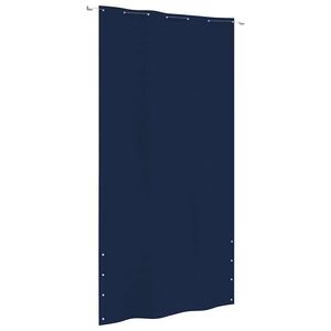 vidaXL Paravan de balcon, albastru, 140 x 240 cm, țesătură oxford
