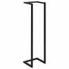 vidaXL Suport de prosoape, negru, 25x20x95 cm, fier