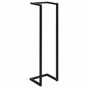 vidaXL Suport de prosoape, negru, 25x20x95 cm, fier