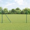 vidaXL Gard cu St&acirc;lp Verde 1,6 x 10 m Oțel și PVC