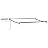 vidaXL Cort electric retractabil Crem 2,5 x 2 m